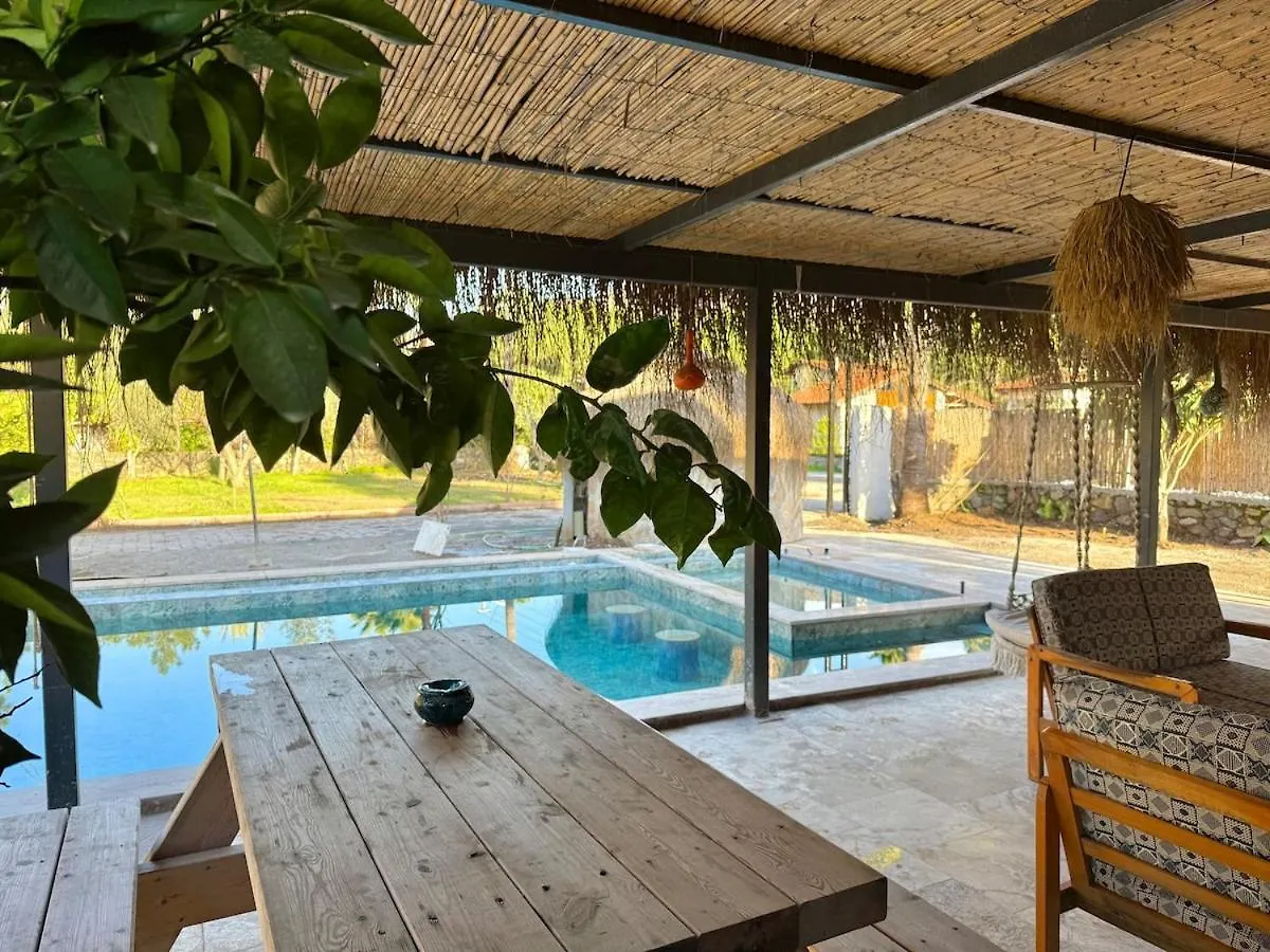 Villa With Hot Pool In Marmaris Turkey